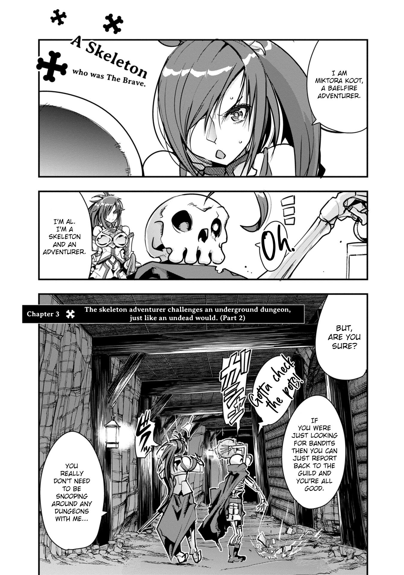 A Skeleton Who Was The Brave Chapter 3 2